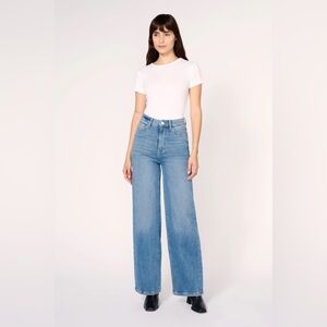 Warp + Weft HOU Relaxed Wide Leg Jeans